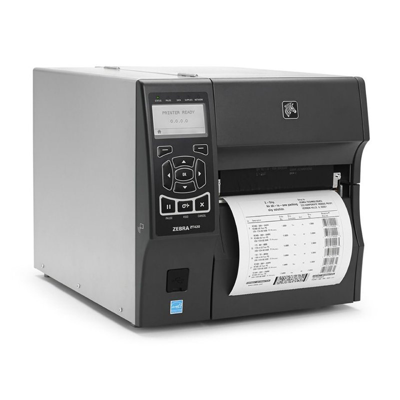 Zebra industrial barcode printer ZT420