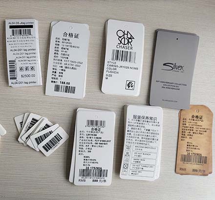 printed tag